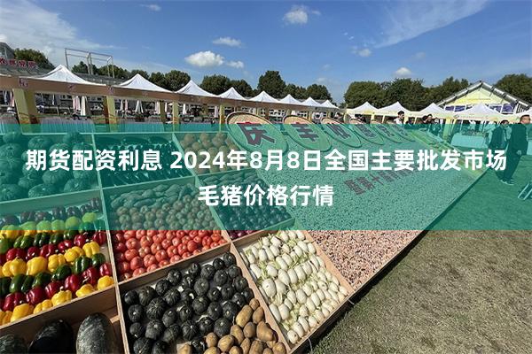 期货配资利息 2024年8月8日全国主要批发市场毛猪价格行情