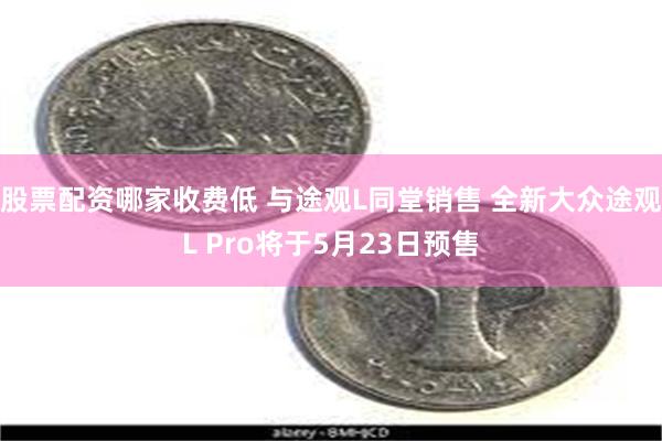 股票配资哪家收费低 与途观L同堂销售 全新大众途观L Pro将于5月23日预售